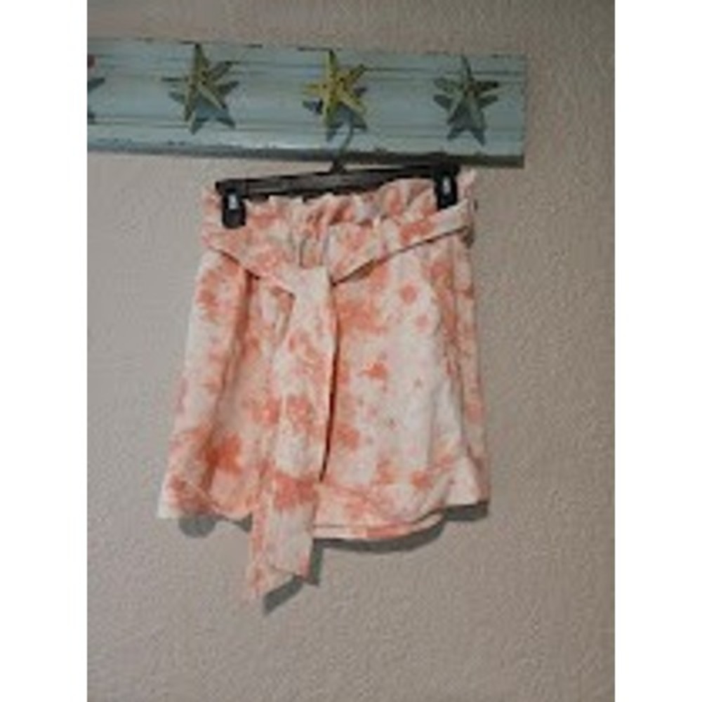 BCBG Pink Tye Dye Shorts‎